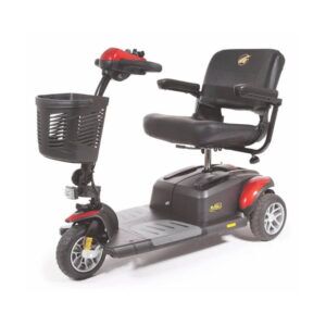 buzzaround ex 3-wheel scooter in red