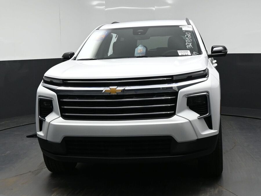 White Chevrolet Traverse with BraunAbility Side Entry Automatic In Floor conversion