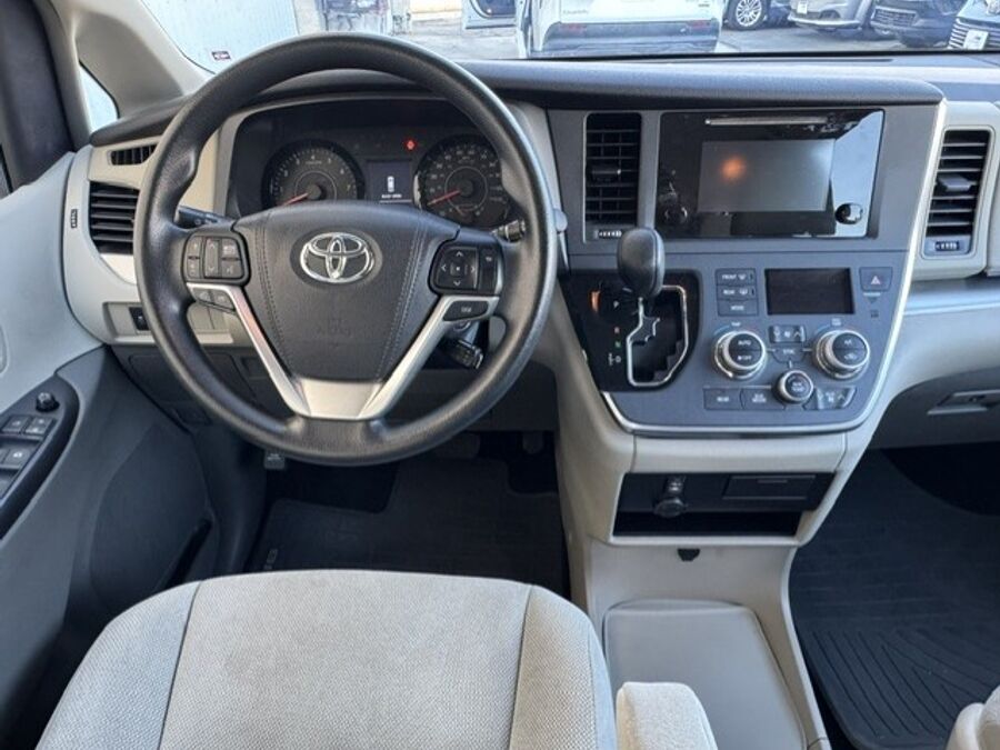 White Toyota Sienna with Other Rear Entry Manual Fold Out conversion