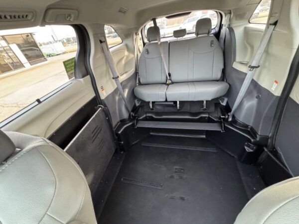 Grey Toyota Sienna with BraunAbility Side Entry Automatic Fold Out conversion