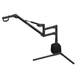 The Harmar 150 Speed Crew Cab Lift (AL815CC) offers an adjustable boom arm with an extendable design, securely holding or maneuvering equipment effortlessly.