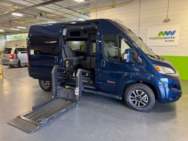 Blue Ram ProMaster with Tempest Side Entry Automatic Fold Out conversion