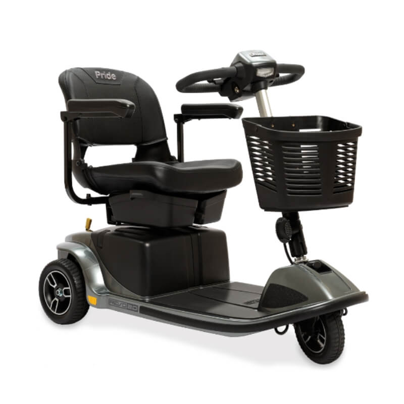 Pride Mobility Revo 2.0 3-wheel scooter grey